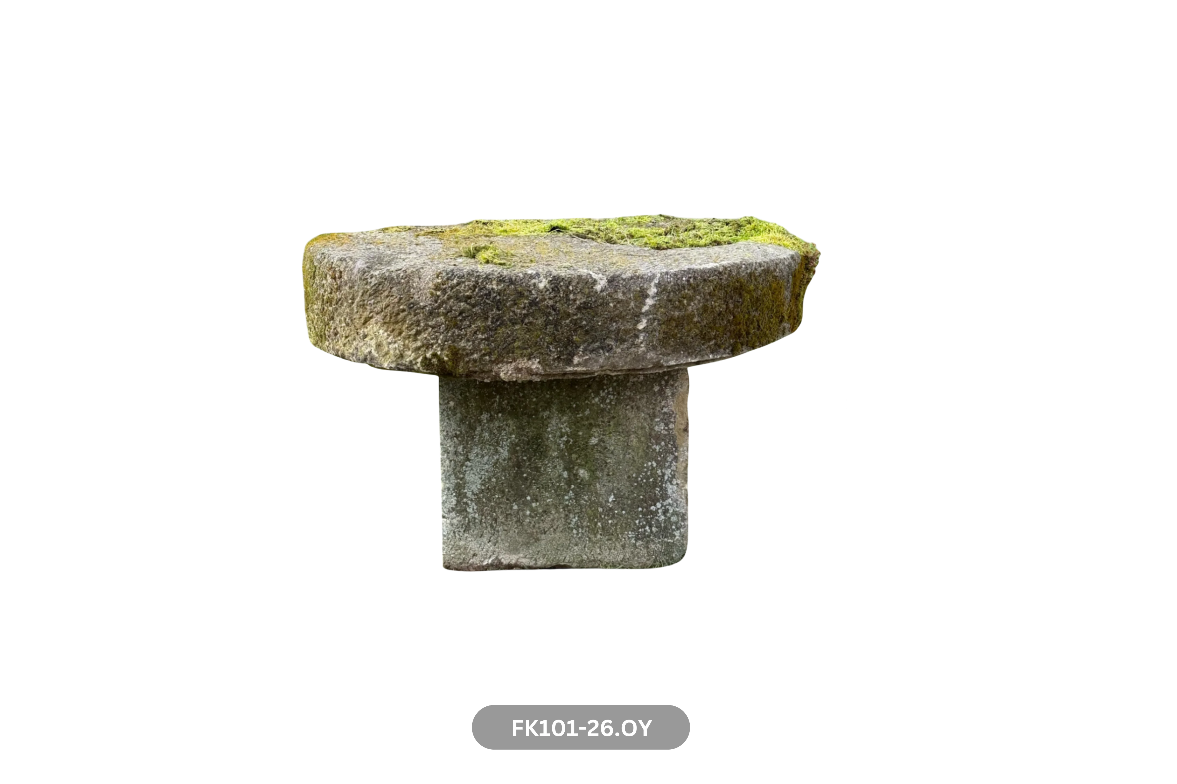 French Antique Limestone Table - Image 4